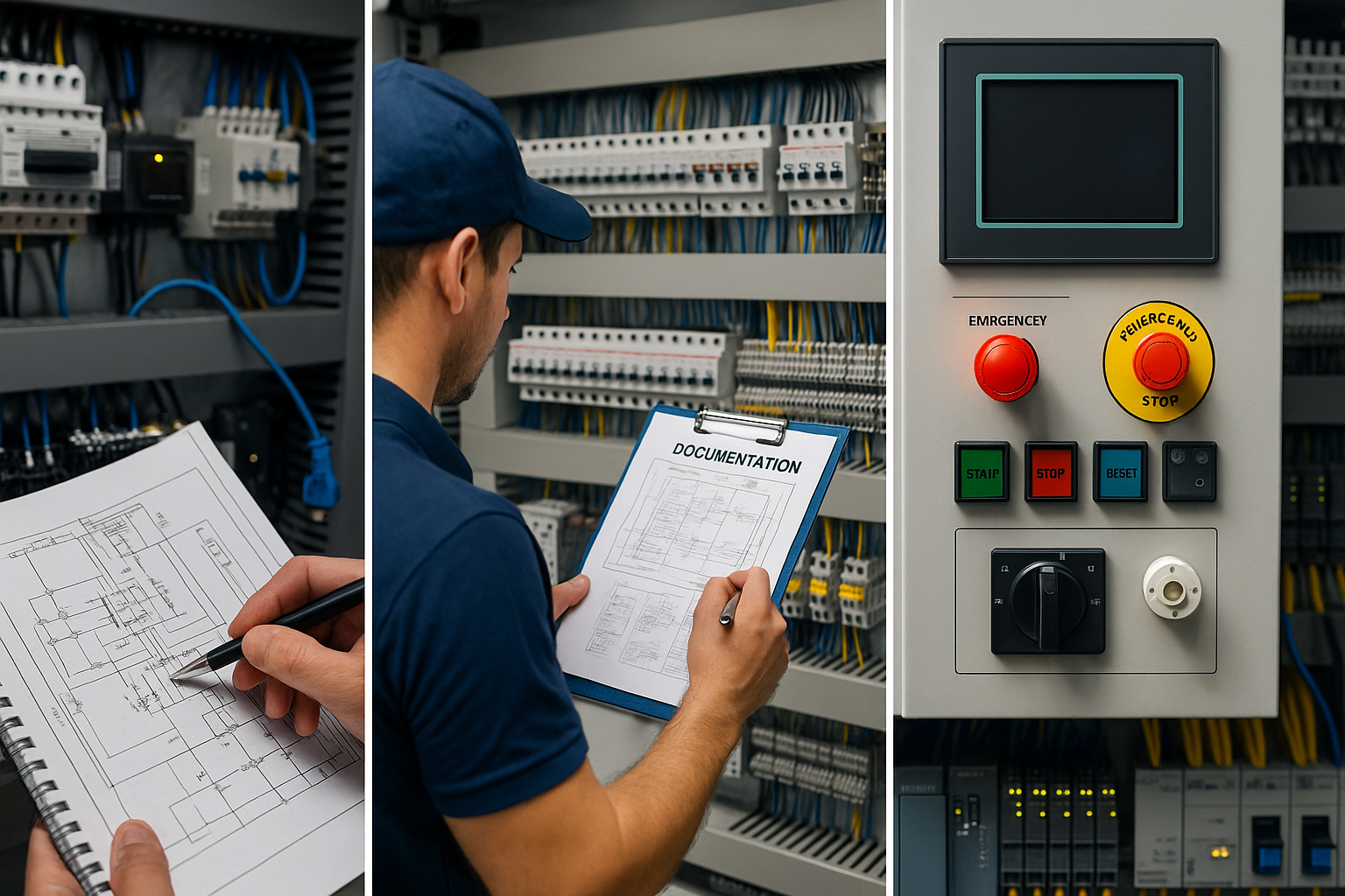 Documentación técnica detallada para mantenimiento industrial